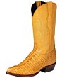 Botas Vaqueras El Señor De Los Cielos 40843 Imitación Caimán Cola Color Mantequilla