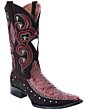 Botas Vaqueras Oso Hormiguero Clón White Diamonds Boots 11-109 Color Rojo