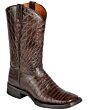 Botas Rodeo Grabado Caimán Belly Color Café El General 44672