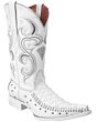 Botas Para Hombre Blancas Clón Oso Hormiguero Tejida WD 11-108