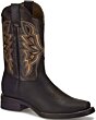 Botas Vaqueras Café Oscuro Para Hombre 324-6542