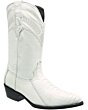 Botas Vaqueras Blancas Pata De Avestruz WD 11-213
