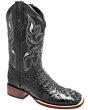 Botas De Cocodrilo Rodeo Americana Negro WD 11-260
