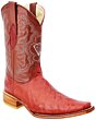 Botas Vaqueras Grabado Oso Hormiguero Color Cognac WD 11-167