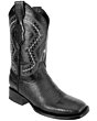 Botas De Lizard Negras Horma Rodeo WD 11-247