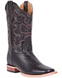 Botas Rodeo Tejido Grabado El General 41790 Color Negro