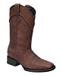 Botas Rodeo White Diamonds Boots Shoulder Completo Café 10-301