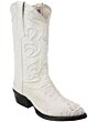 Botas Vaqueras Blancas Cocodrilo WD 11-202