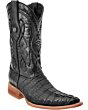 Men's Exotic Crocodile Tail Boots WD 11-043 Black