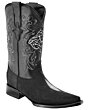 Men's 3X-Toe Exotic Stingray Leather Western Boots WD 11-071 White Pearl