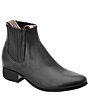 Botines Charros Para Joven Napa Horma Tradicional Color Negro WD 11-756