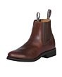 Men's Anklet Work Boots Establo Bullfight Leather Color Honey