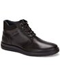 Botín Casual Negro De Piel Para Hombre 327-9465