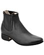 Botines Charros Para Joven Napa Horma Tradicional Color Negro WD 11-756