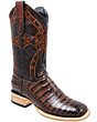 Botas Rodeo Caimán Belly Imitación Color Café WD 11-314