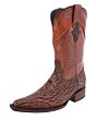 Botas Vaqueras Horma 3X Piel Cuello De Toro Color Cognac WD 11-86