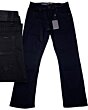 Montero 4627 Black Modern Boot Cut Jeans with Simple Back Pocket Design