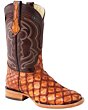 Botas Rodeo Exóticas Monster Fish Miel 100 Años 44606