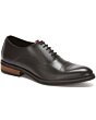 Zapato Negro Andrea De Piel Para Hombre Con Agujetas