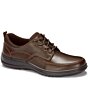 Zapatos Ferrato Confort Para Hombre 100% Piel Color Café Con Agujetas Y Ojal Metálico