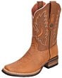 Bota Rodeo De Piel Verthali 030 Color Tan