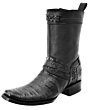 Botas Coco Belly Original White Diamonds Boots 10-018 Color Negro