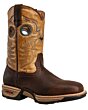 King Welt Buffalo Razor 8" work boot with premium leather upper and non-slip rubber outsole.