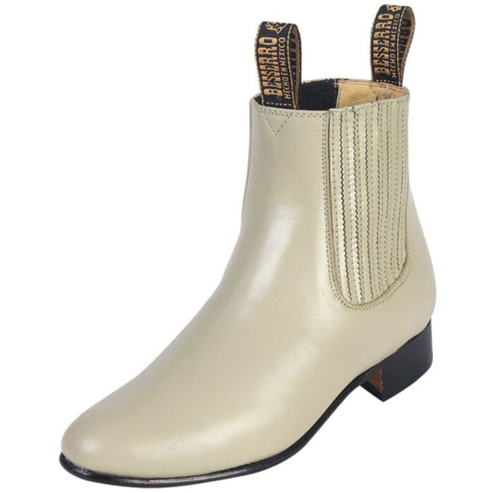 Botines Charros El Besserro 201 Color Hueso