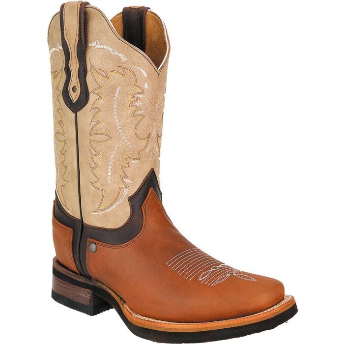Botas Vaqueras Estilo Rodeo SG512 Miel