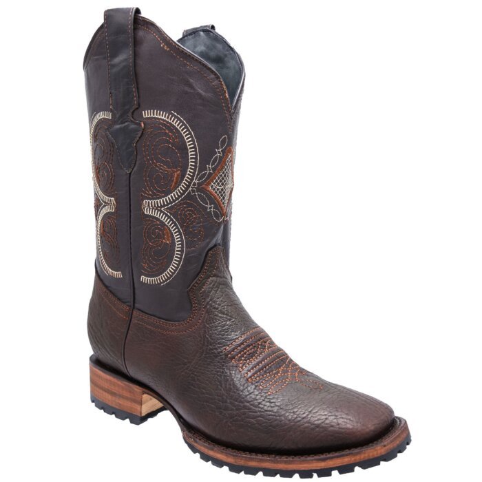 Botas Rodeo Suela Tractor Color Café WD 11-284