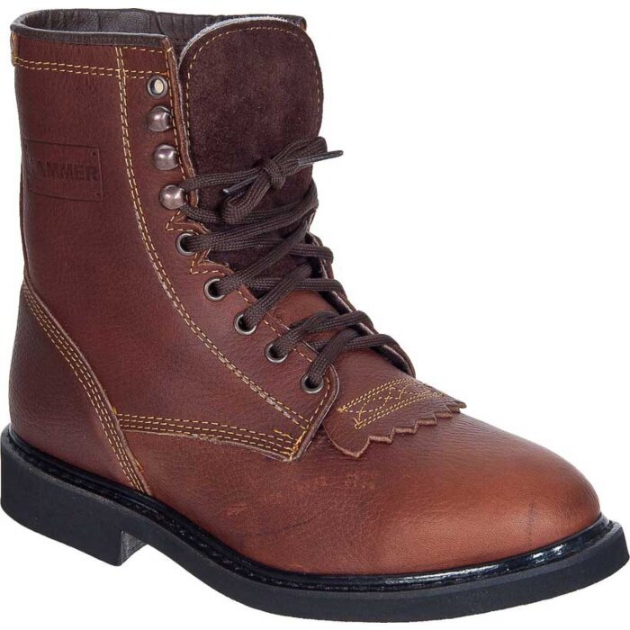 Lace-Up Work Boots Hammer ACM118 Color Roble