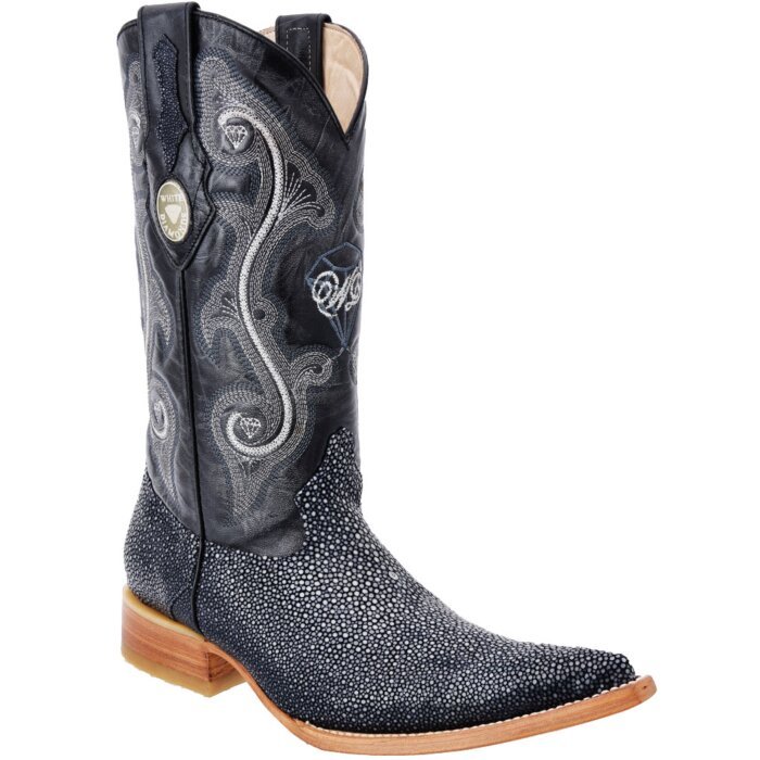 Men’s Black Stingray Western 3X Boots WD 11-066