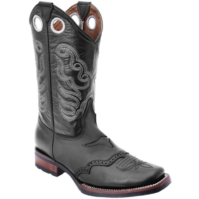 Botas Rodeo Negras Antifaz Torito WD 11-324