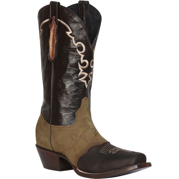 BOTA RODEO EDICIÓN LIMITADA EL GENERAL EDL-RD-2 PIEL CRAZY COLOR CHOCOLATE