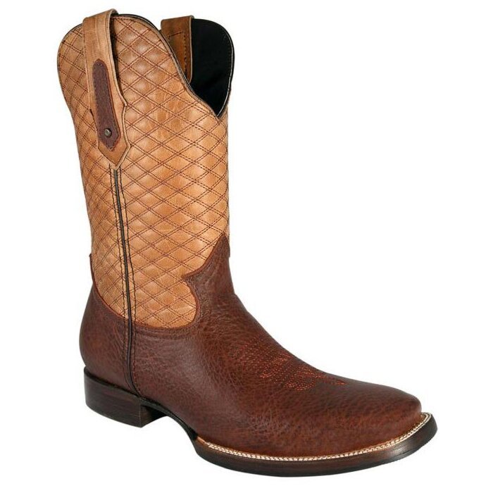 Bota Rodeo Piel Cuello De Toro  JB 540 Café