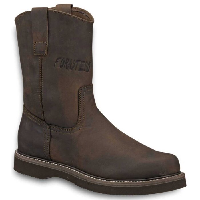 Bota Corta Suela Gruesa Mil Rayas Forastero 104-4928 Color Café