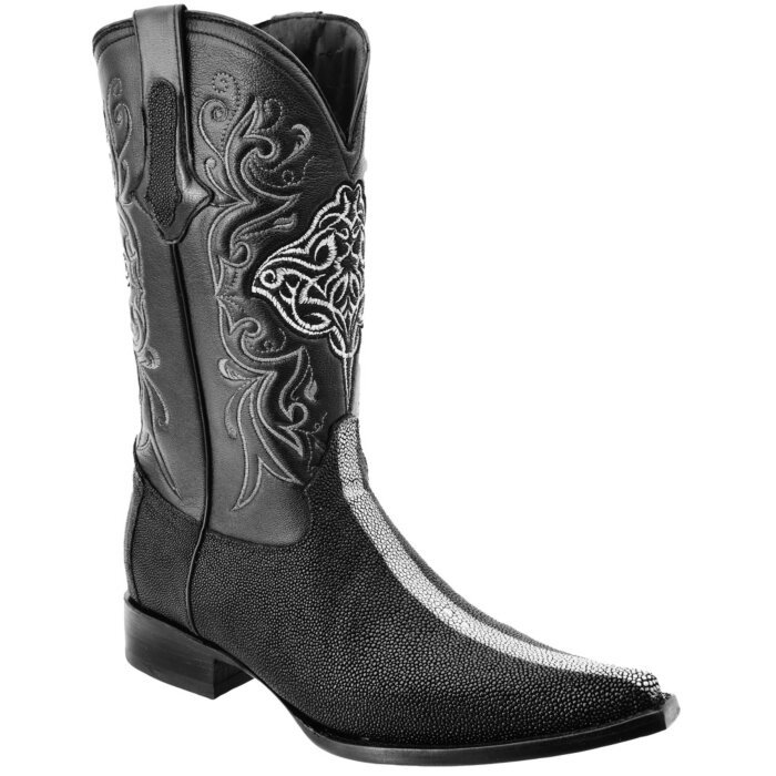 Botas Vaqueras Mantarraya Negro PP WD Boots 067