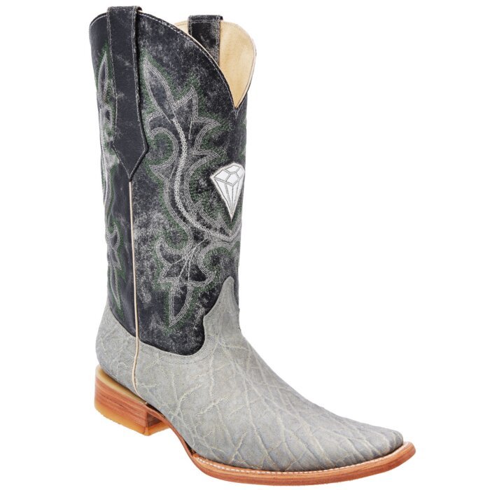 Botas Piel De Elefante Clon Horma 400 Color Marfil WD 11-162