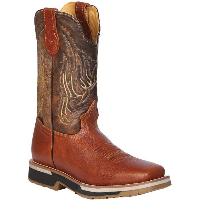 Botas Establo Rodeo De Trabajo Color Miel 41540