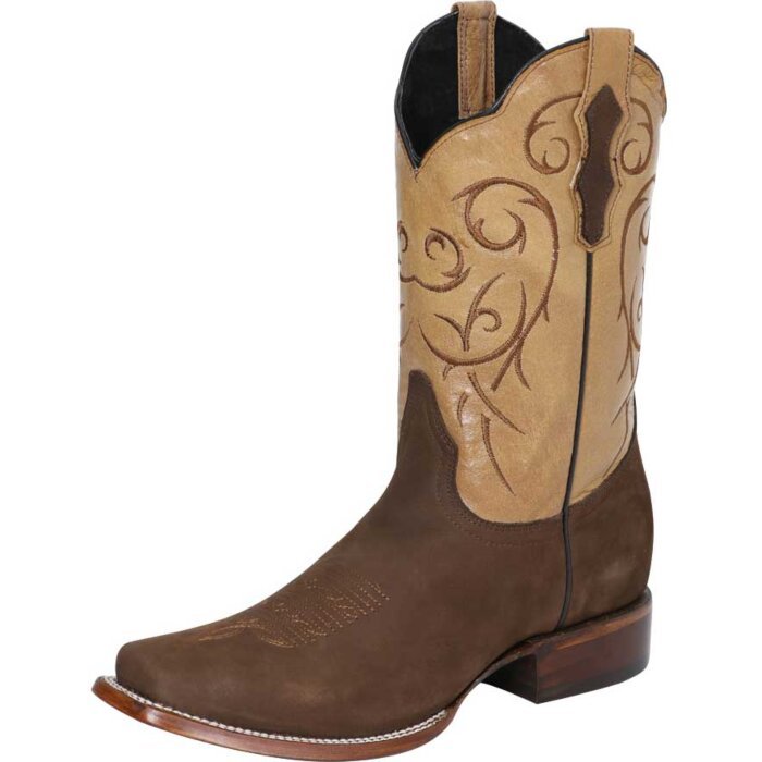 BOTAS RODEO EL SEÑOR DE LOS CIELOS SR-18-41 PIEL NOBUCK CAMEL