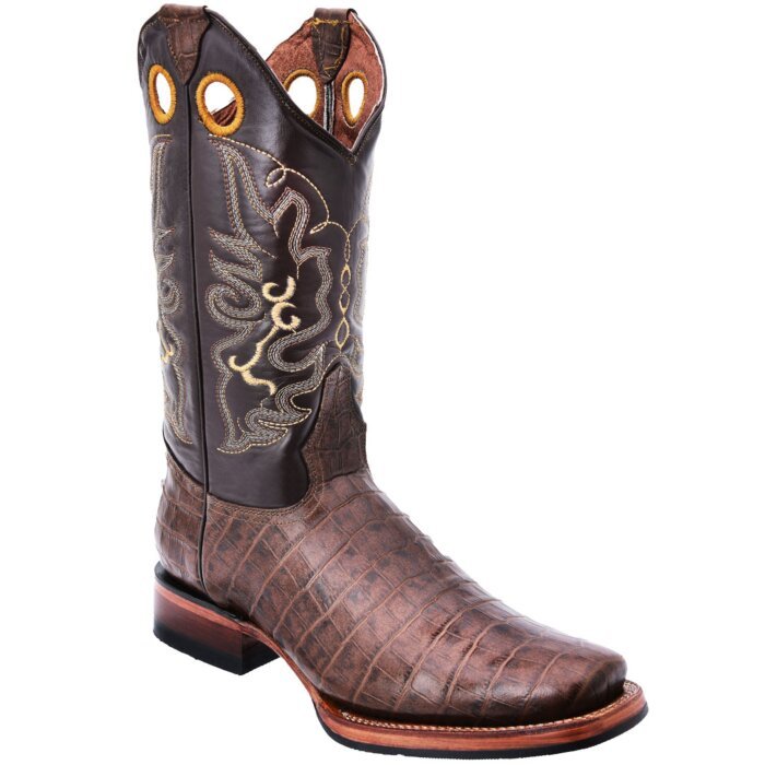 Botas Rodeo Grabado Coco Belly Color Café WD 11-309