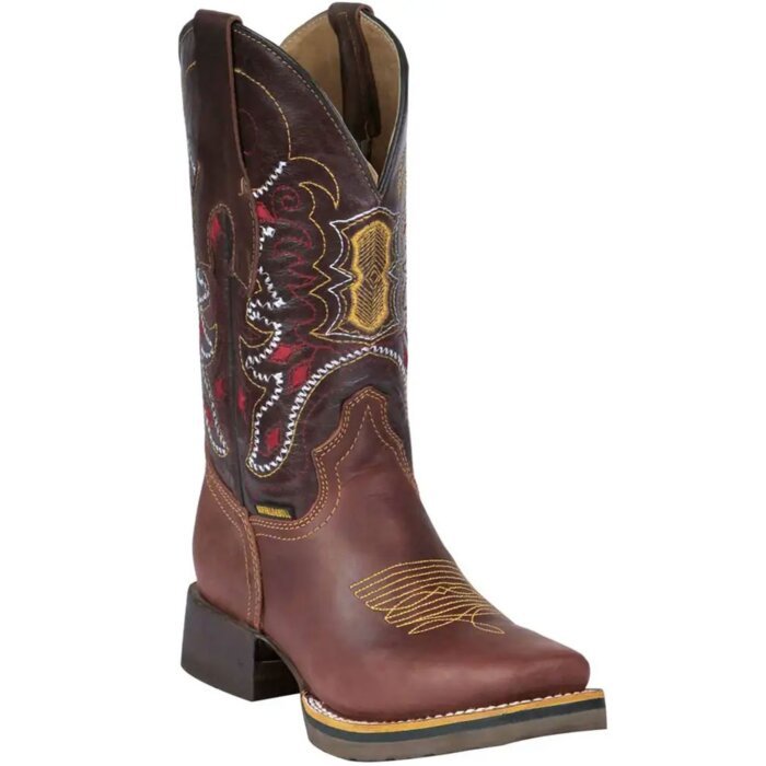Botas Rodeo Dama o Joven El General 40950 Color Café