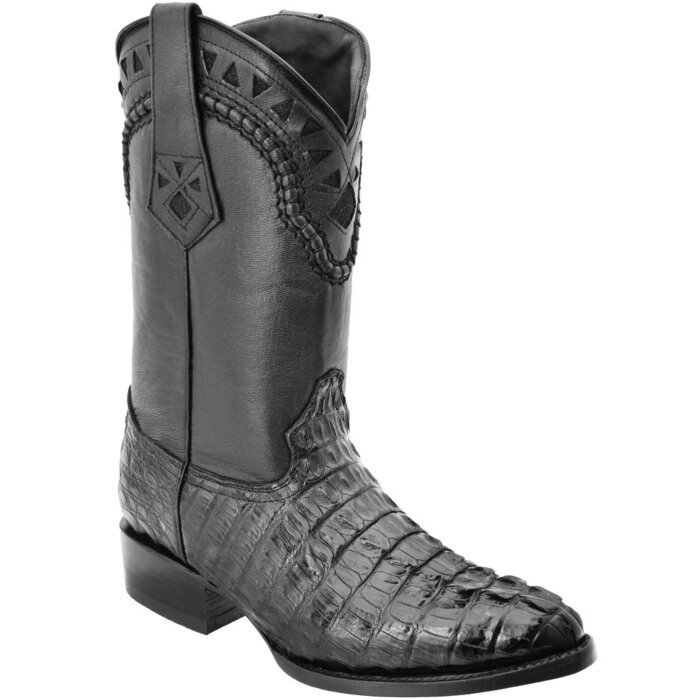 Botas Vaqueras Negras Cocodrilo Horma 900 WD 11-201