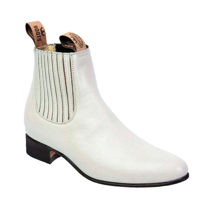 Botines Charros Joe Bootsi 200 Color Hueso