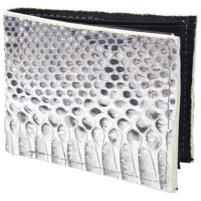 Cartera Python Genuino WD 10-1689 Natural