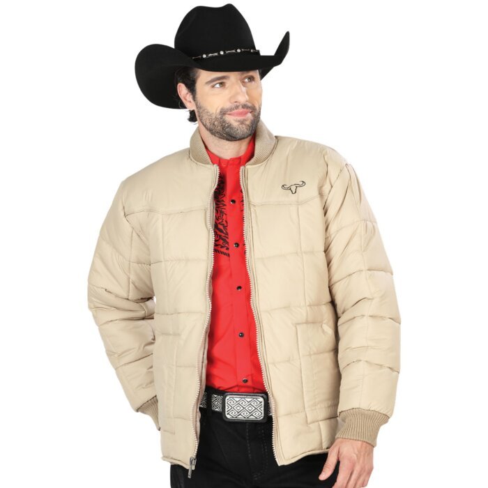 Chamarra Acolchada Khaki Calidad AAA El General 43324