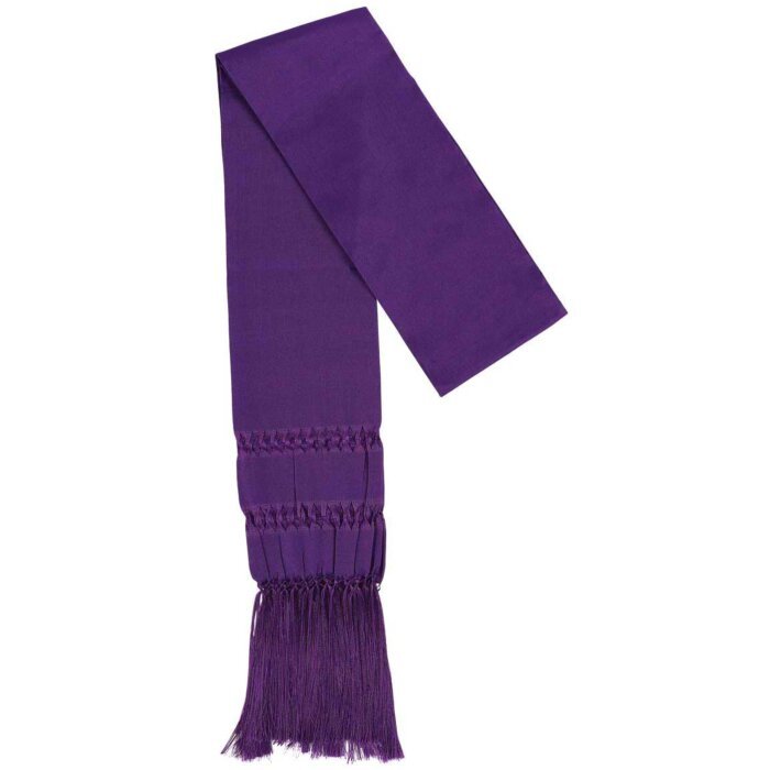 Rebozo De Seda Santa María Morado 600230