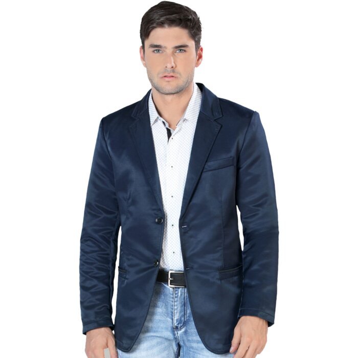 Saco Para Hombre Moda Montero Color Navy 5174