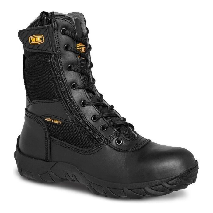 Bota Táctica Militar WorkLand 76200 Negro
