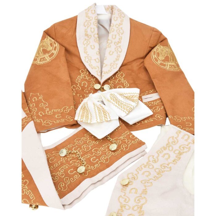 Traje Charro Niño 3 Piezas WD 11-941 Miel